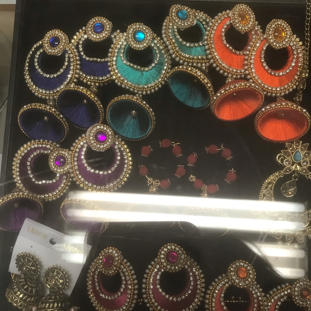 Earrings- 2 pairs @$10